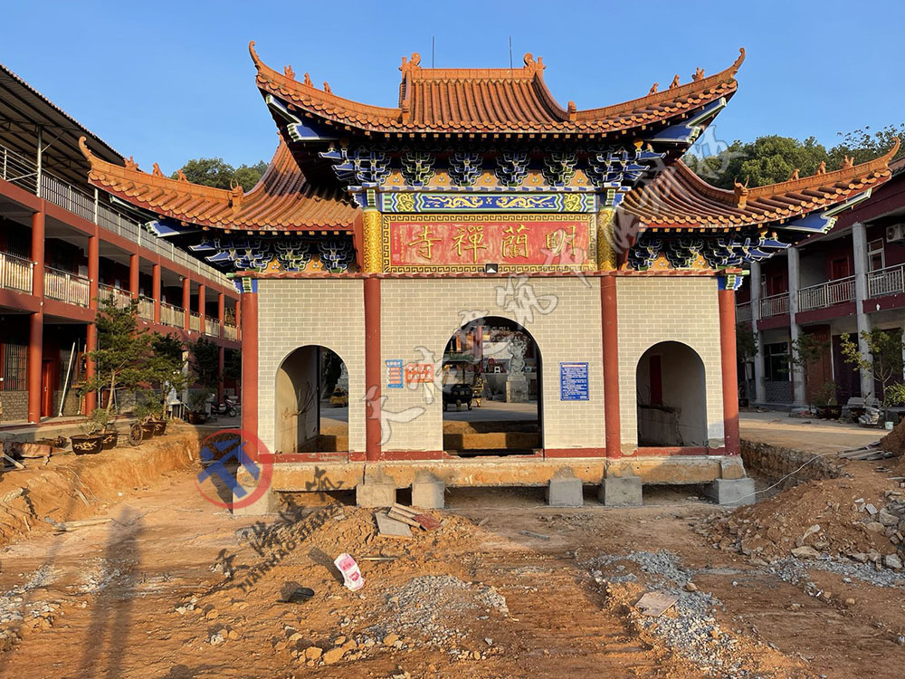 明兰禅寺改造工程